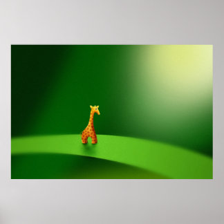 Mikrodjur - Giraffe Poster