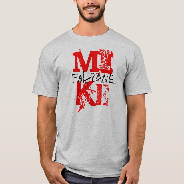 MIKROFON falzone T-shirt (Framsida)