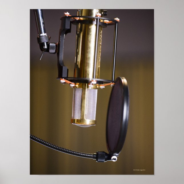 Mikrofon i Studio Poster (Framsidan)