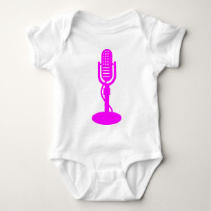 Mikrofon - Magenta T-shirt
