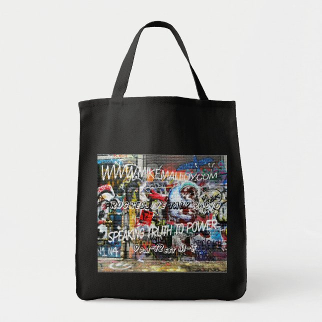 MIKROFON MALLOY TOTEBAGS TYGKASSE (Framsidan)