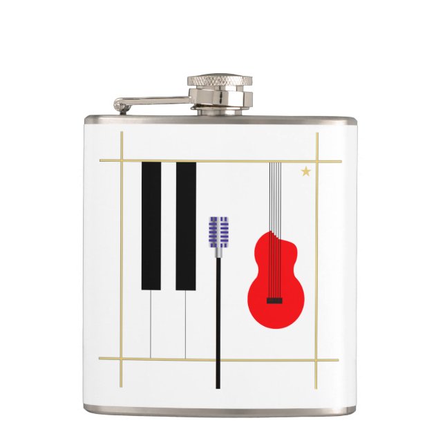 Mikrofon och Instrument Fickplunta (Framsidan)