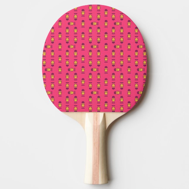 Mikrofon Pingisracket (Framsidan)