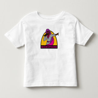 Mikrofon - småbarn t-shirt
