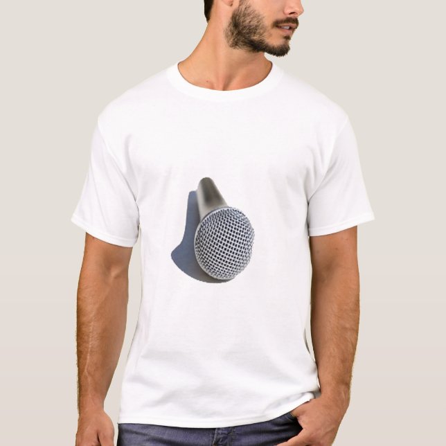 Mikrofon Tee Shirt (Framsida)