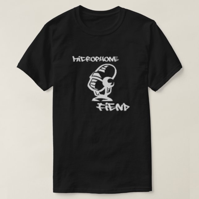 MikrofondjävulT-tröja Tee (Design framsida)