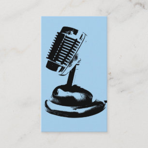MikrofonPodcaster Visitkort