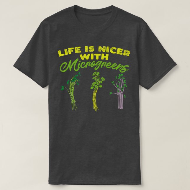 Mikrogreens groddar 1 t shirt (Design framsida)