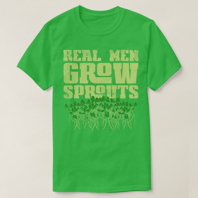 Mikrogreens groddar t shirt (Design framsida)