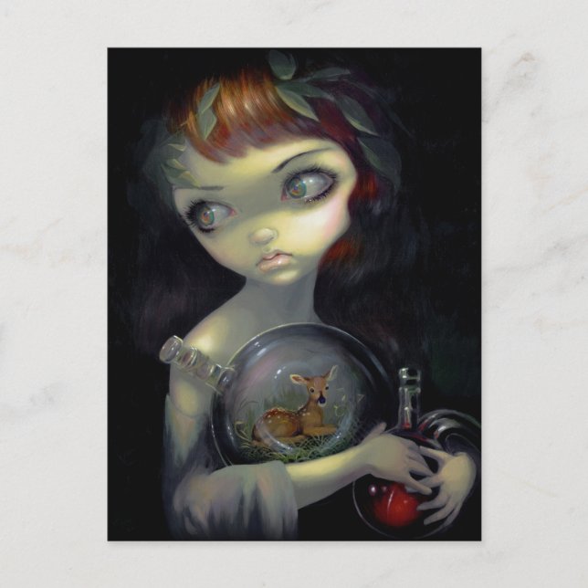 "Mikrokosm: Fawn" vykort (Framsida)