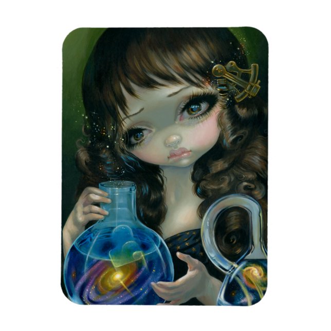 "Mikrokosm: Galaxy" Flex Magnet (Vertikal)