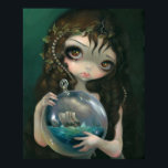 Mikrokosm: Sjölandskap ART PRINT Pop Surrealism Poster<br><div class="desc">"Mikrokosm: Sjölandskap" är den tredje målningen i min mikrokosmserie - som tränger in i temat Alchemical microcosms - miniatyrliv och världar som skapas i burk eller bakers av glas. I den här delen finns en vacker flicka som är målad i ett mycket klassiskt stil och som har ett luftat glas...</div>