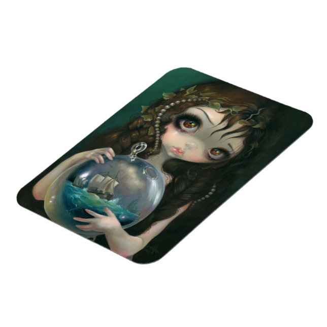 "Mikrokosm: Sjölandskap" Flex Magnet (Vänstra Sidan)