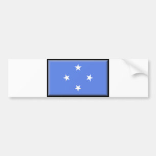 Mikronesien flagga bildekal