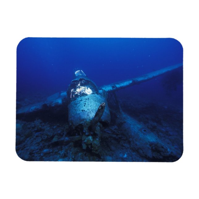 Mikronesien, Palau, världsarv. WWII Magnet (Horisontell)