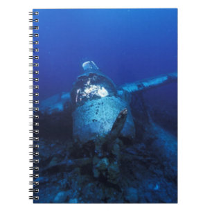 Mikronesien, Palau, världsarvslista. WWII Anteckningsbok Med Spiral