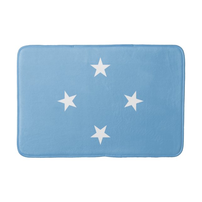 Mikronesiens federerade staters flagga badrumsmatta (Framsidan)