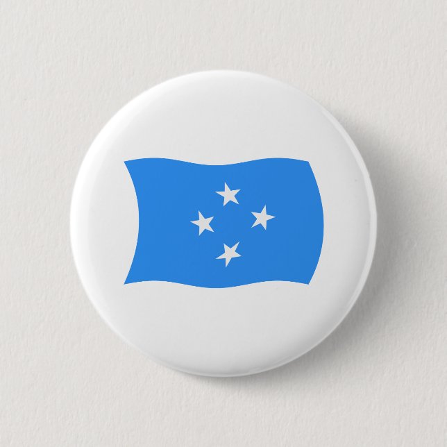 Mikronesiens flagga knapp (Framsida)