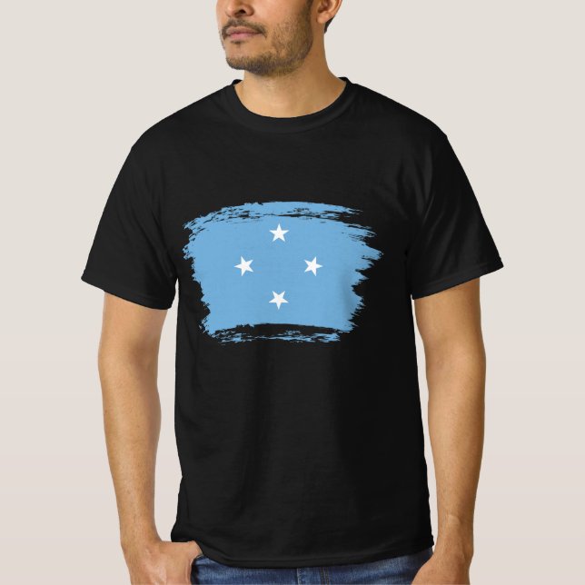 Mikronesiens Stater T Shirt (Framsida)