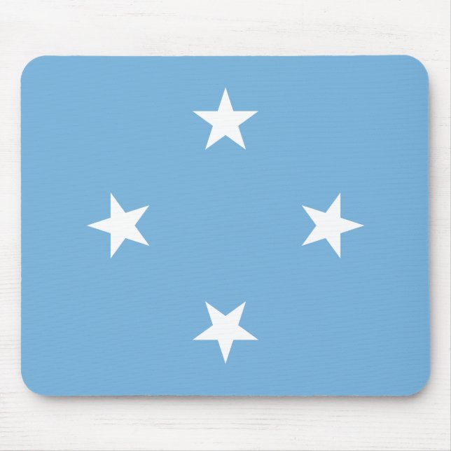 Mikronesiska federala staternas flagga musmatta (Framsidan)