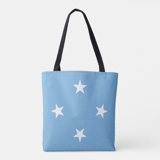 Mikronesiska federala staternas flagga tygkasse (Baksida)