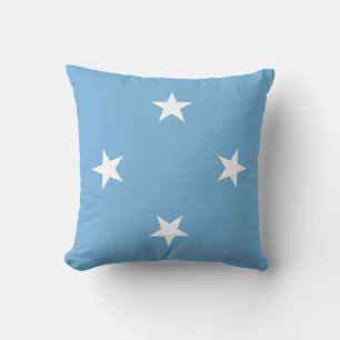 Mikronesiska federationen flagga kudde
