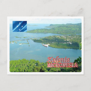 Mikronesiska förbundsstaten - Kolonia - Vykort