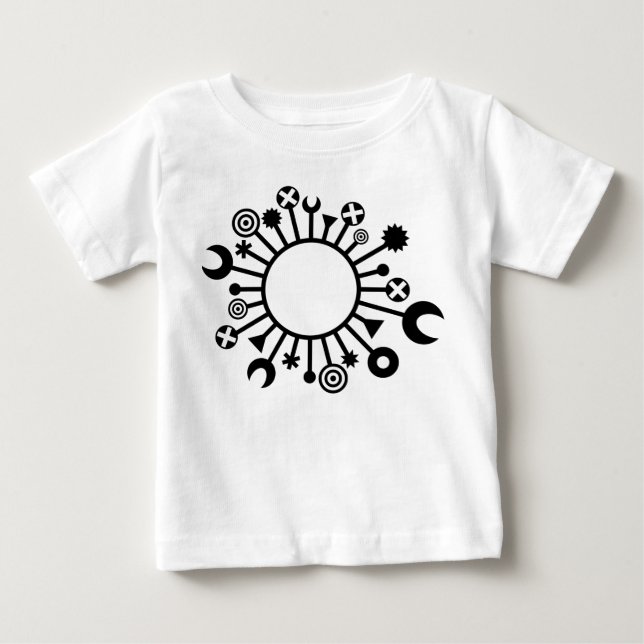 mikroorganism - svart t shirt (Framsida)