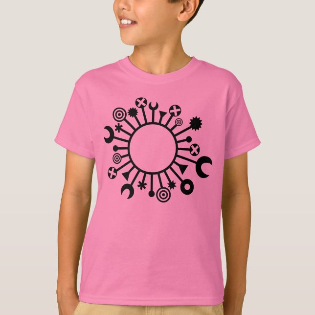 mikroorganism - svart tröja (Framsida)