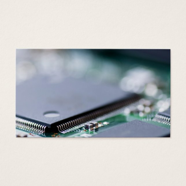 Mikroprocessor Visitkort (Framsidan)