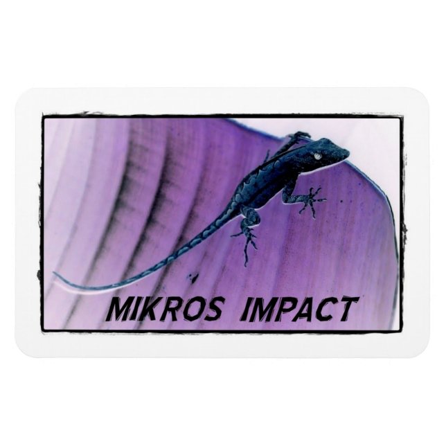 MIKROS IMPACT LIZARD FLEXI MAGNET (Horisontell)