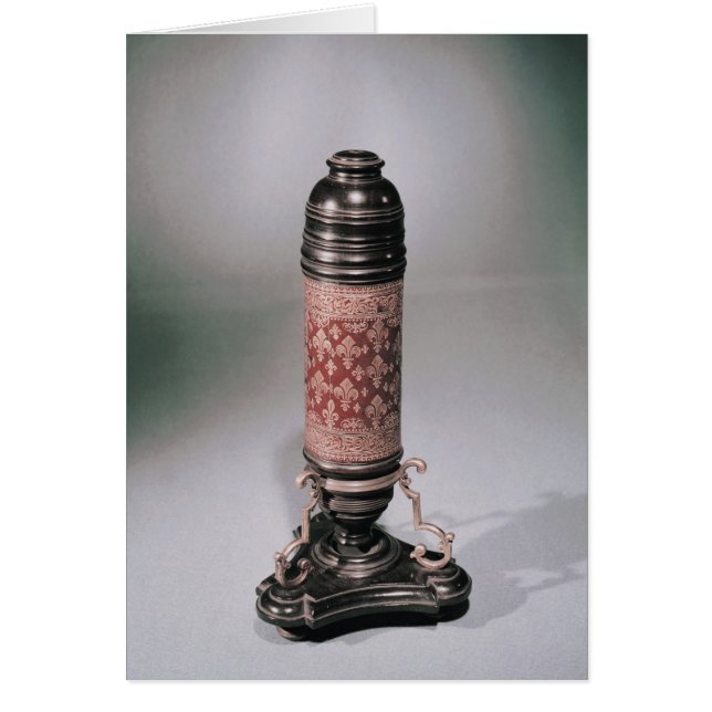 Mikroskop Hälsningskort (Framsidan)