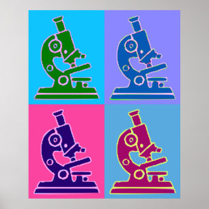 Mikroskop Poster