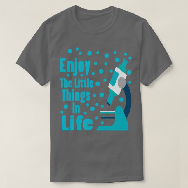 mikroskopcellbiologi t shirt (Design framsida)