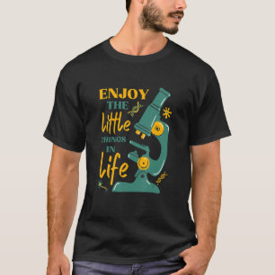 mikroskopmikrobiologer biologi nörd science la t shirt