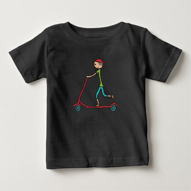 Mikrosparkcykel T Shirt (Framsida)