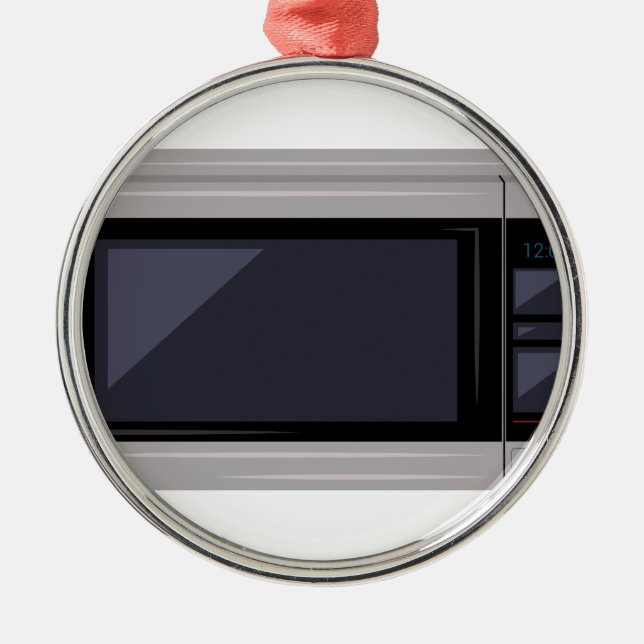 Mikrovåg Julgransprydnad Metall (Framsidan)