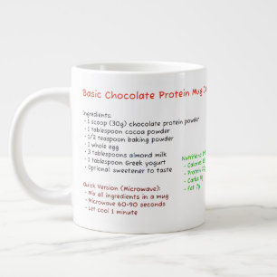 Mikrovågskranar Mugg (Chocolate Protein Mugg Cake Jumbo Mugg