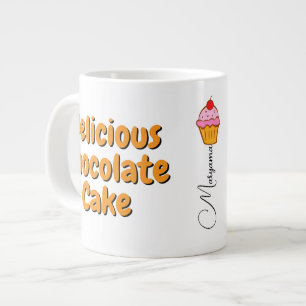 Mikrovågsmugg (Mikrovågs chokladkaka i en mugg) Jumbo Mugg