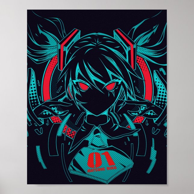 Miku Digital Diva Poster (Framsidan)