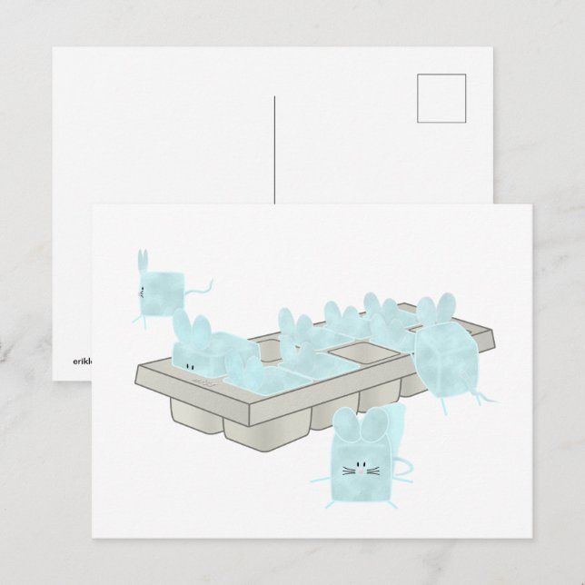 Mikuber Vykort (Fram/baksida)