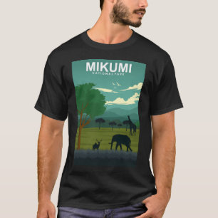 Mikumi nationalpark Tanzania Travel Poster T Shirt