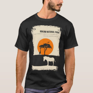 Mikumi Tanzanias nationalpark vintage minimum trav T Shirt