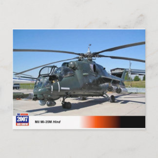 MIL 35 HIND RYSSISK HELIKOPTER VYKORT