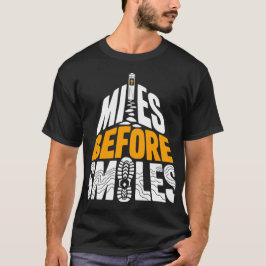 Mil innan leenden rolig vandring Grafik T Shirt