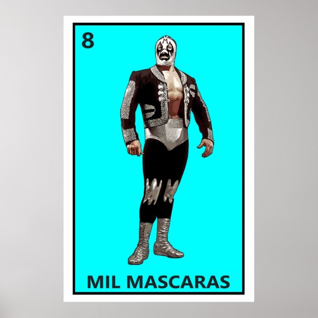 Mil Mascaras Poster (Framsidan)