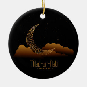Milad Un Nabi Mubarak Julgransprydnad Keramik
