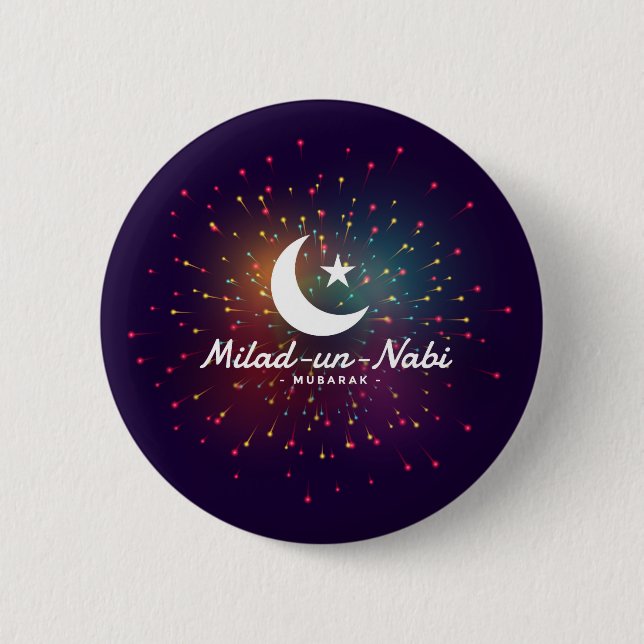 Milad-un-Nabi Mubarak Knapp (Framsida)