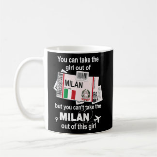 Milan Boarding Pass Milan Girl Kaffemugg