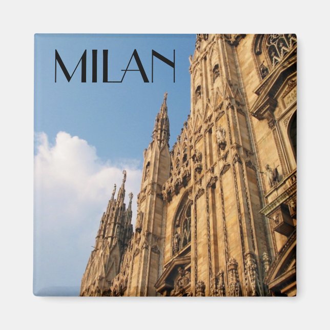 Milan Cathedral i Sunset Magnet (Framsidan)